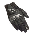 Męskie letnie skórzane rękawice motocyklowe Alpinestars SMX-1 v2